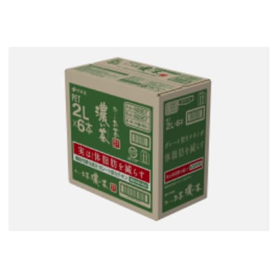 【兵庫県神河町】おーいお茶濃い茶2L　6本(1ケース)　伊藤園