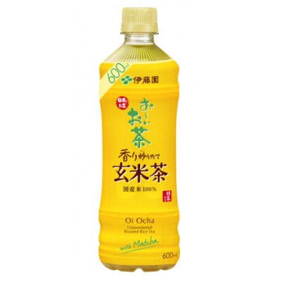 【兵庫県神河町】おーいお茶　玄米茶600ml　48本(2ケース)　伊藤園