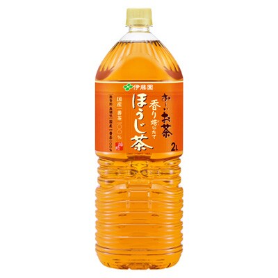 2023年10月発送開始『定期便』おーいお茶ほうじ茶2L　6本(1ケース)全3回