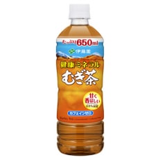 2023年11月発送開始『定期便』健康ミネラル麦茶650ml 24本(1ケース)全3回