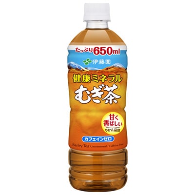 2024年1月発送開始『定期便』健康ミネラル麦茶650ml　48本(2ケース)全3回