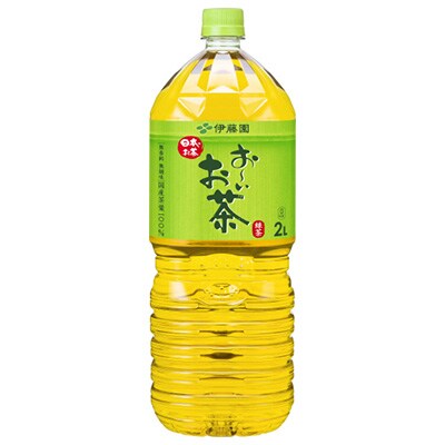 2023年6月発送開始『定期便』お～いお茶緑茶2L　6本(1ケース)全3回