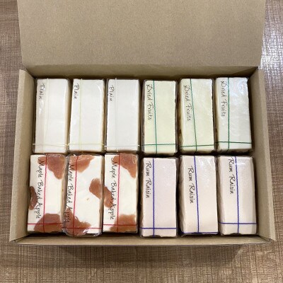 コガネイチーズケーキ　白砂糖不使用チーズケーキ贅沢4種詰め合わせ　12個入り