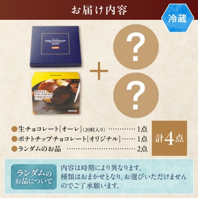 ROYCE'人気スイーツ詰合せ(A) 【北海道当別町】ロイズ 生チョコ お菓子 _tb01-001