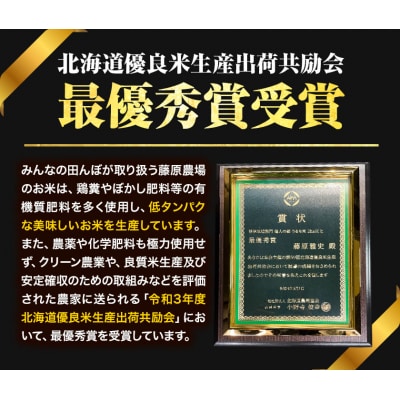 【令和6年産新米先行受付】特Aランクななつぼし　単一農家の美味しいお米20kg