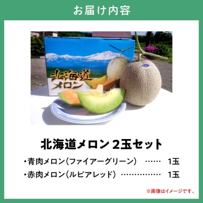 【2026年先行受付《8/11までに発送予定》】メロン(赤肉・青肉)_tb12-009