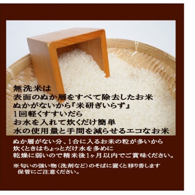 大塚農場の特別栽培認証米’ななつぼし’無洗米10kg