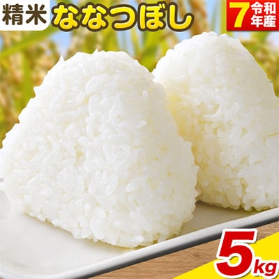 【令和7年産】精米ななつぼし5kg