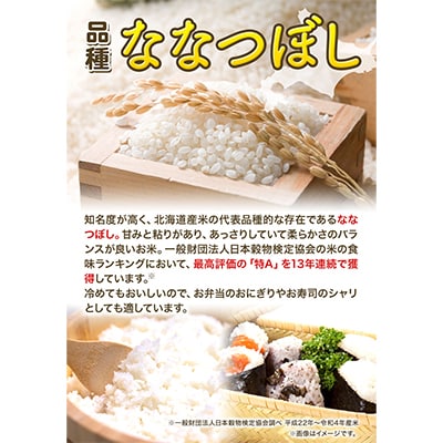 【令和7年産新米先行受付】精米ななつぼし10kg