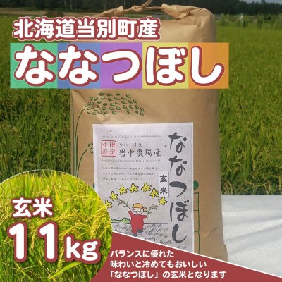 玄米ななつぼし11kg | ふるさと納税のお礼品
