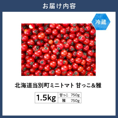 北海道当別町産ミニトマト:甘っ子・雅1.5kg_tb36-004