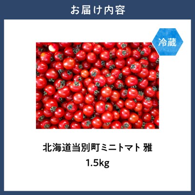 北海道当別町産ミニトマト:雅1.5kg_tb36-003