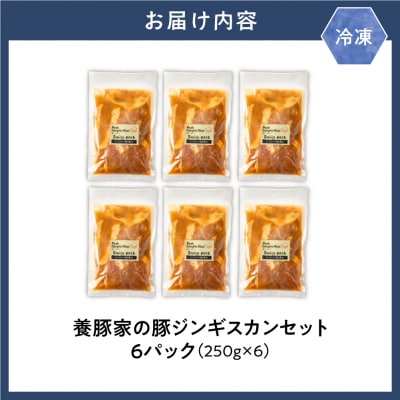 養豚家の豚ジンギスカン 250g×6パックセット_tb02-030