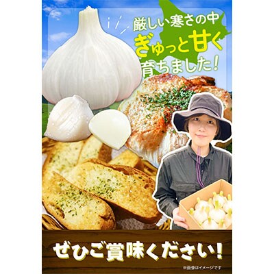 【令和8年発送先行受付】生にんにく(福地ホワイト六片種)1kg