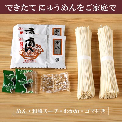 2分30秒でできる『神埼にゅうめん』スープ付 20袋入(H014135)