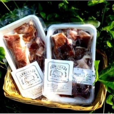 脊振ジビエ イノシシ肉バラエティセット 約1.4kg(H059118)