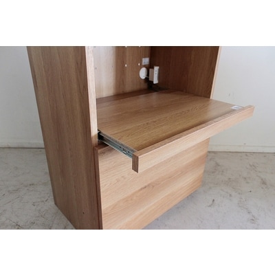 トラクト ガラス扉+OP引出 NA (H060639)