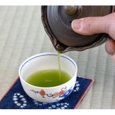 八女茶「極上煎茶」2本・九州銘茶「特上煎茶」八重2本飲み比べセット (H047101)
