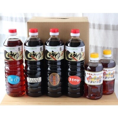 九州醤油万両の特選醤油詰合せ(D-6) (H016107)