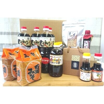 九州醤油調味料いろいろ詰合せ(100mlBOX入)2箱セット(K-1) (H016114)