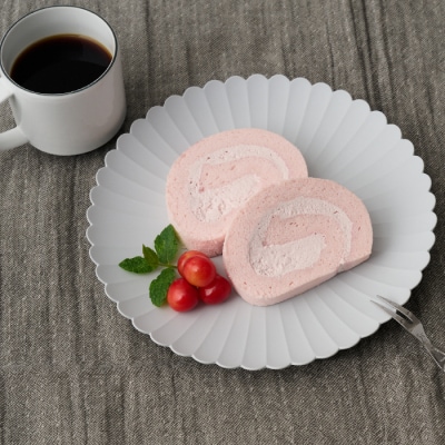 【プレミアム米粉ロールケーキ】赤の煌きラズベリーロール (H053290)