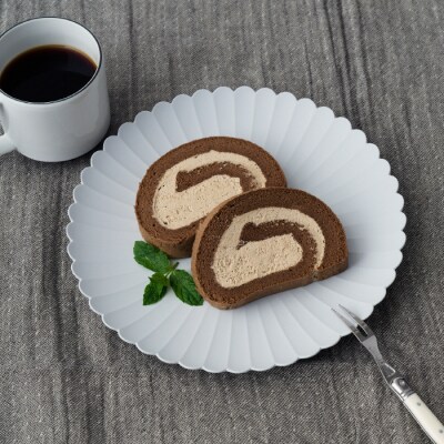 【プレミアム米粉ロールケーキ】焙煎ほうじ茶ロール (H053292)