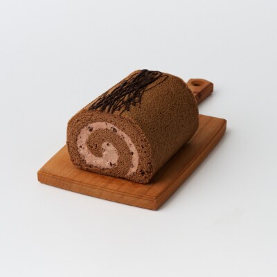 【プレミアム米粉ロールケーキ】クラシックショコラロール (H053293)
