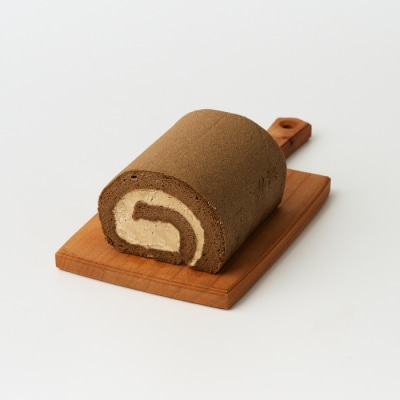 【プレミアム米粉ロールケーキ】焙煎ほうじ茶ロール 2本セット (H053311)