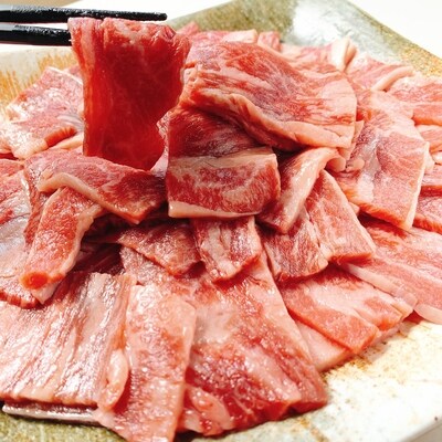 佐賀牛カルビ焼肉切り落とし800g (H076106)