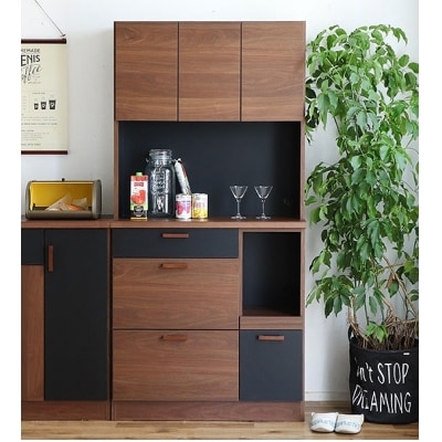 モデロ 90キッチンボード BR_BK (H060657)