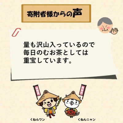【お子茶ま。】嬉野茶葉100%ティーパック(10g×15P入り)×4袋 (H047115)