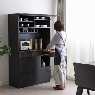 RESE 105KB C(板扉上台・引出下台) (H060647)