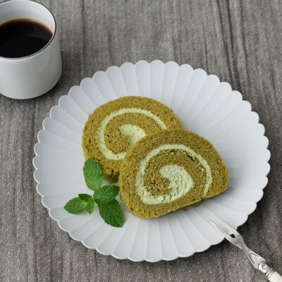 【プレミアム米粉ロールケーキ】神埼桑菱茶ロール (H053295)