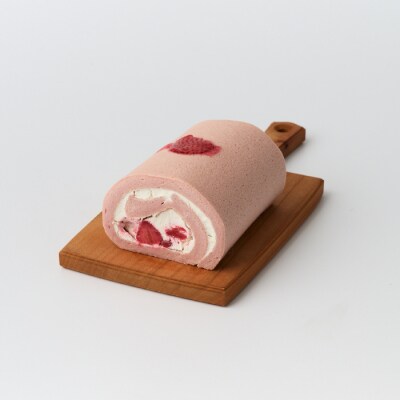 【プレミアム米粉ロールケーキ】卵乳製品不使用 天使の苺ソイロール・ヴィーガン対応 (H053299)