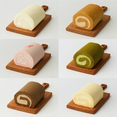 【定期便6回】プレミアム米粉ロールケーキ10種+栗ドーナツ+米粉スコーンセット (H053326)