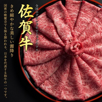 佐賀牛 ロース 焼肉用 500g 【A4~A5ランク 国産黒毛和牛 リブロース】(H085128)