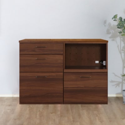 トラクト チェスト+OP引出+120天板 WN (H060669)