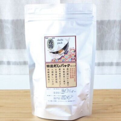 万両特選だしパックお試しサイズ(8g×15入)とJAS上級さしみ醤油 (B-3) (H016209)