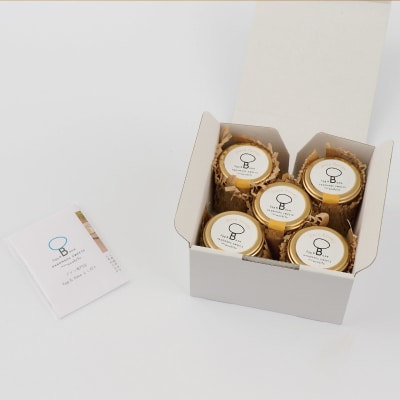 えこびと農園のとろけるはちみつプリン 5個セット(H037140)