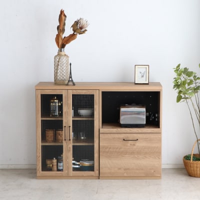 トラクト ガラス扉+OP引出+120天板 SN (H060670)