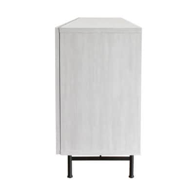 セロ 150サイドボード ライトグレイ【リビングボード 収納 家具 完成品】(H062274)