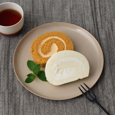 【米粉ロールケーキ 人気4本セット】ホワイト&キャラメル&ラズベリー&嬉野新緑 (H053302)