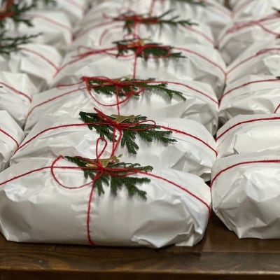 【先行受付 12月上旬発送開始】自家製天然酵母のシュトレン【パンと器のコネル】(H094128)