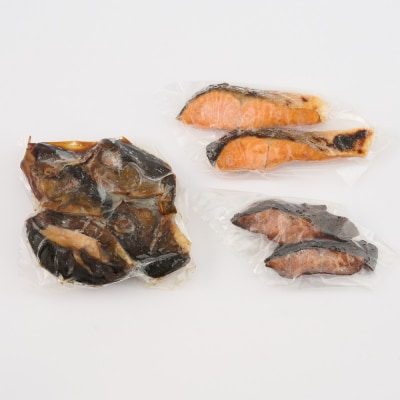 レンジで温めるだけ! 老舗の「魚屋さんの焼き・あら炊きセット」(H032107)