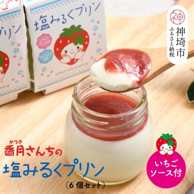 塩ミルクプリン～いちごソース付～(H017115)