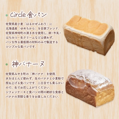 【隔月2回定期便】4種類のパン焼きたての味直送便(H111114)