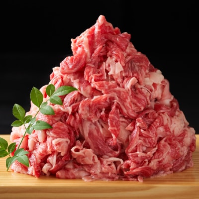 訳あり!佐賀産和牛切り落とし 1.2kg(600g×2P)(H112286)