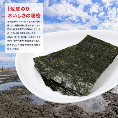 【佐賀海苔 有明海産】おかずのり(8切6枚×4袋×8個)(H119105)