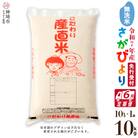 【令和7年産 新米先行受付】さがびより 無洗米 10kg【6ヶ月定期便】農園(H061667)