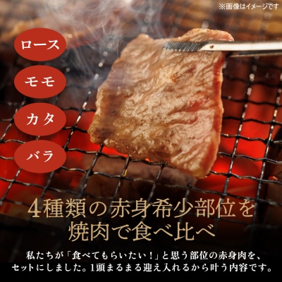 佐賀牛 希少部位焼肉用300g ステーキ300g(H122123)